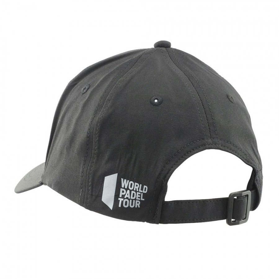 Gorra Bullpadel BPG WPT2303 Negra Zona De Padel