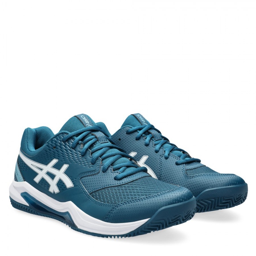 Asics Gel Dedicate Clay Restful Teal White Zona De Padel